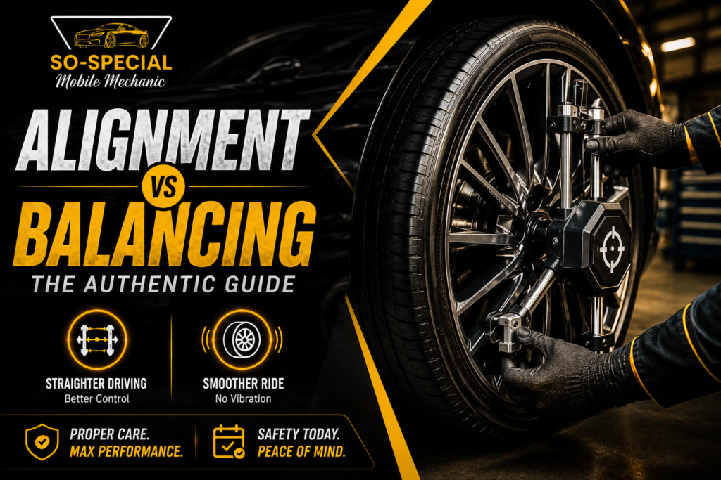 Wheel Alignment vs Wheel Balancing
