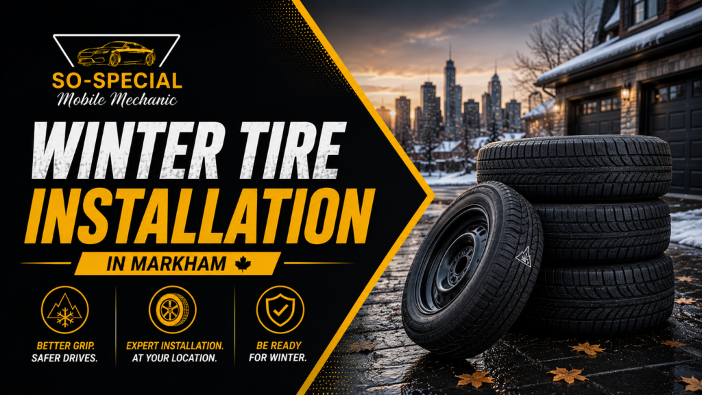 Winter Tire Installation in Markham